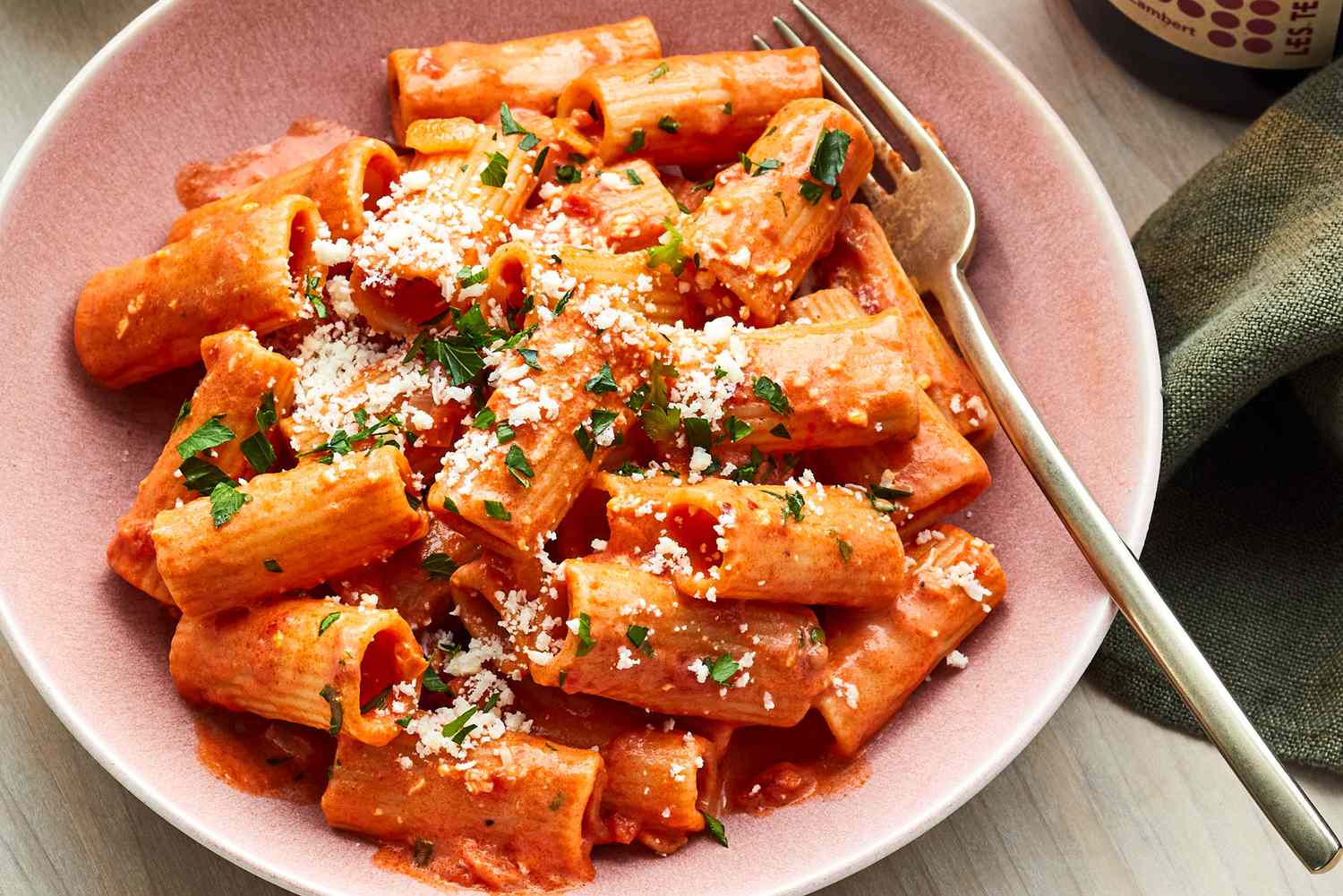 Tomato Cream Rigatoni